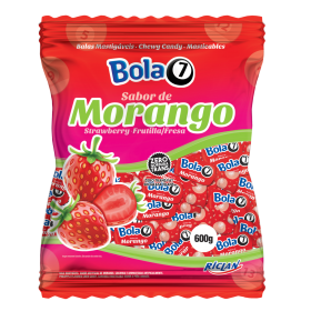 BALA MAST.BOLA 7 MORANGO 600G