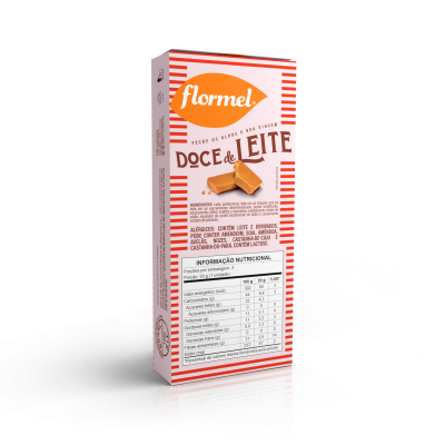 FLORMEL TABLETE DOCE DE LEITE SM 3X20G