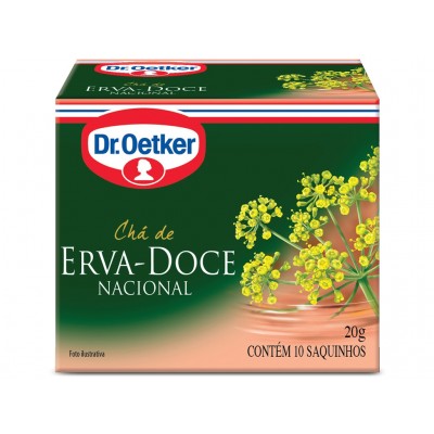 CHA OETKER ERVA DOCE C/10 UN