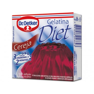 GELATINA DIET OETKER CEREJA 12G