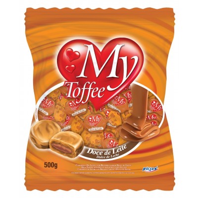 BALA MY TOFFEE DOCE DE LEITE 500G