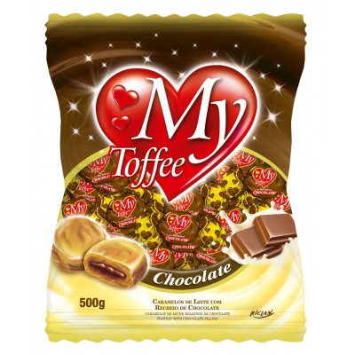 BALA MY TOFFEE CHOC LEITE 500G