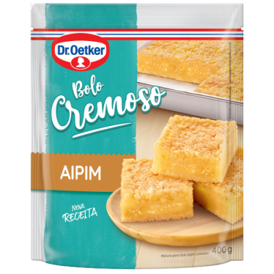 BOLO OETKER AIPIM CREMOSO SACHE 400G