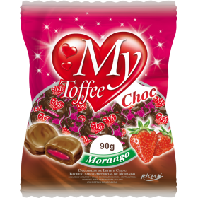 BALA MY TOFFEE CHOC MORANGO 90G