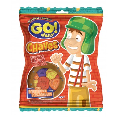 BALA GEL.GO JELLY CHAVES 70G