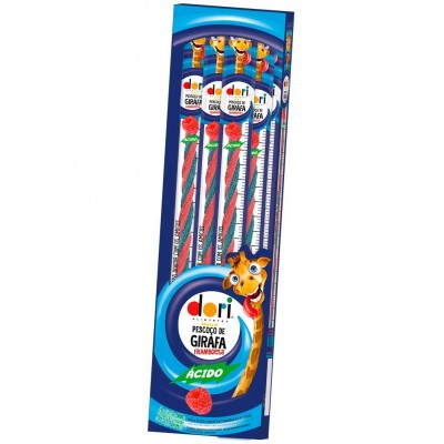 DORI REGALIZ GIRAFA FRAMBOESA 30X30G