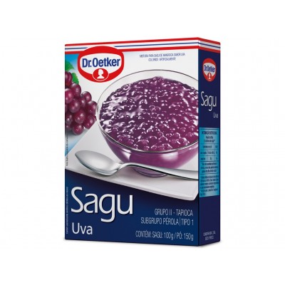 SAGU OETKER UVA 250G