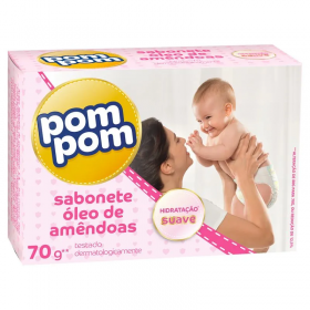 POMPOM SAB INF OLEO AMENDOAS 70G