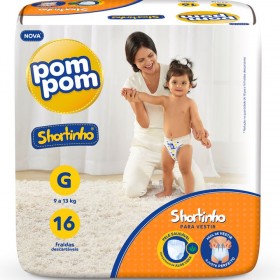 POMPOM SHORTINHO JUMBINHO GD C/16