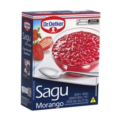 SAGU OETKER MORANGO 250G