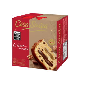 PANETONE CASA SUICA TRUFADO NOZES 500G