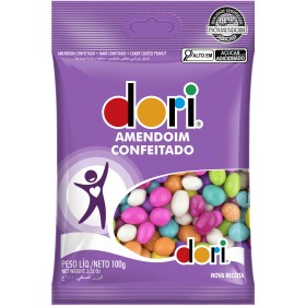 DORI AMENDOIM COLORIDO 100G