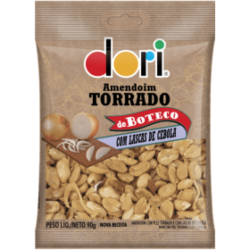 DORI AMENDOIM BOTECO LASCAS CEBOLA 90G