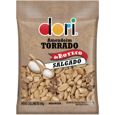 DORI AMENDOIM BOTECO SALGADO 90G