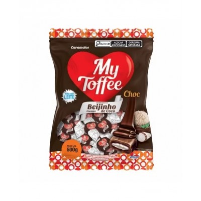 BALA MY TOFFEE CHOC BEIJINHO 500G