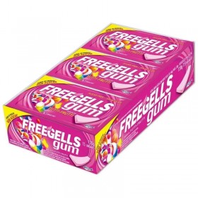 CHICLE FREEGELLS GUM TUTTI-FRUTTI C/15