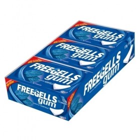 CHICLE FREEGELLS GUM HORTELA C/15