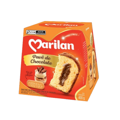 PANETONE MARILAN PAVE CHOCO 400G