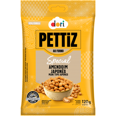 DORI AMENDOIM PETTIZ JAPONES 120G