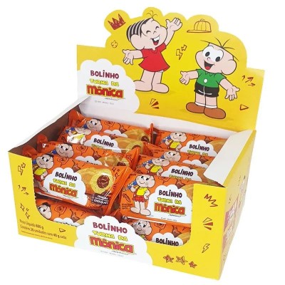 BOLINHO TM CENOURA RECH CHOC DP 20X40G