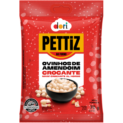 DORI AMENDOIM PETTIZ OVINHOS FORNO 120G