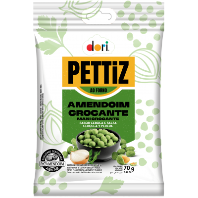 DORI AMENDOIM PETTIZ CEBOLA/SALSA 70G