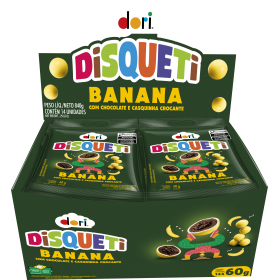 DORI DISQUETI CHOCO BANANA 14X60G